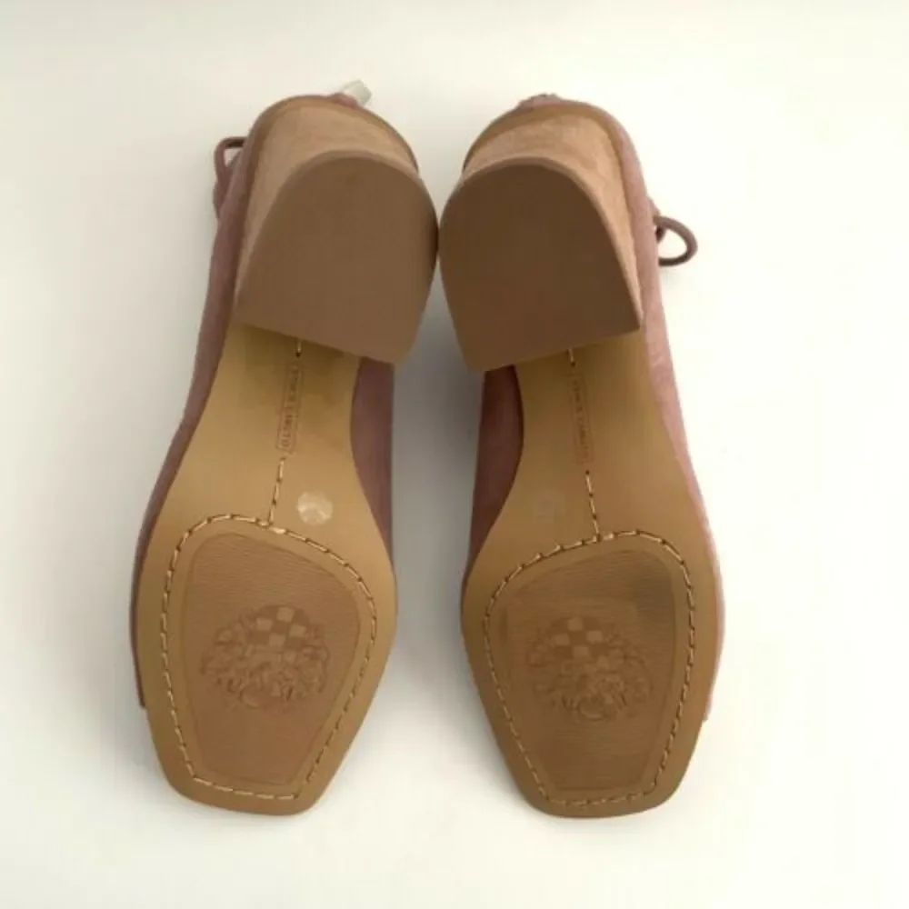 Vince Camuto blush leather